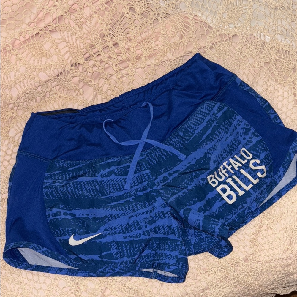 Buffalo Bills Blue Nike Dri-Fit Shorts Lightweight NFL Team Apparel XS